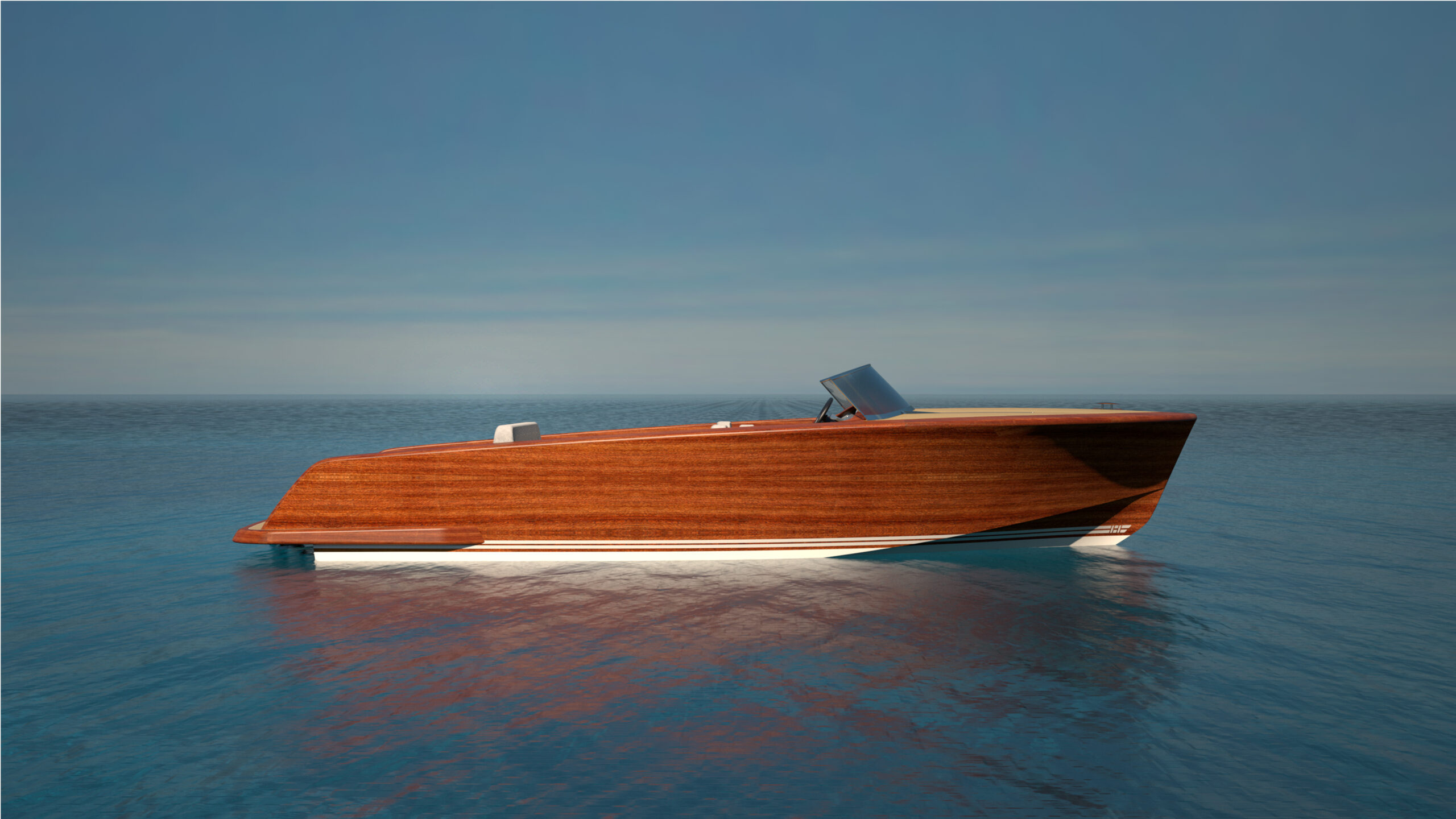 Graf Bootsbau - Tender 6,3 Ansicht seitlich