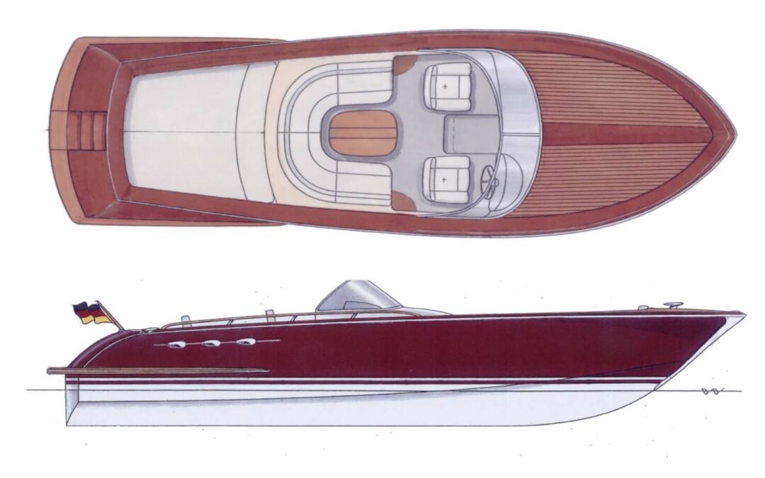 Graf Bootsbau - Zeichnung Boot